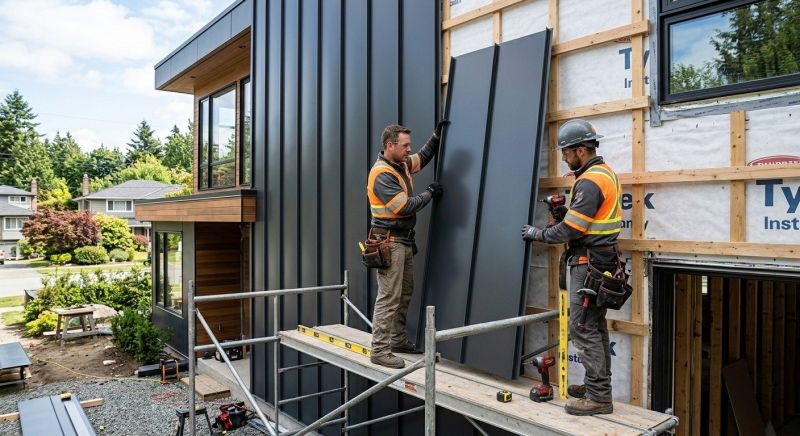 Metal Paneling Installation in Boston, MA