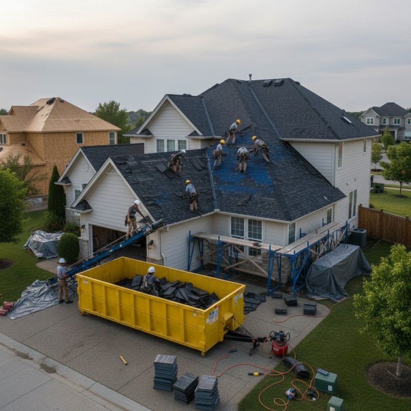 Shingle Roof Replacement in Boston, MA
