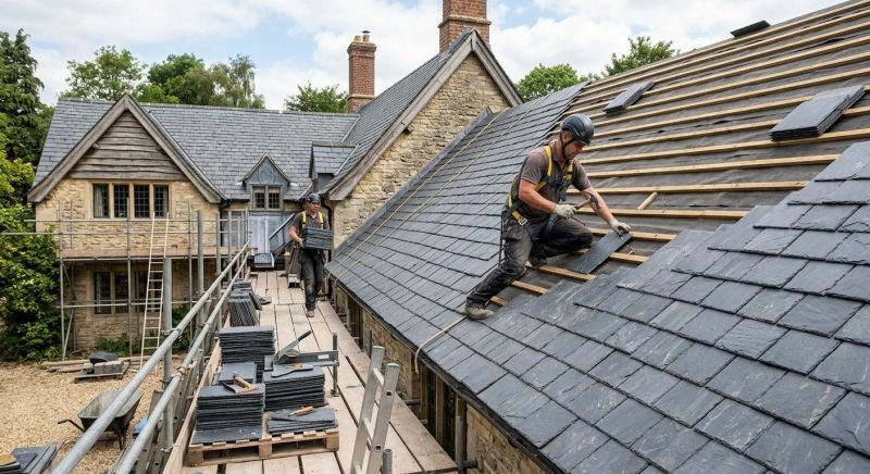 Slate Roofing Service in Fredericksburg, VA