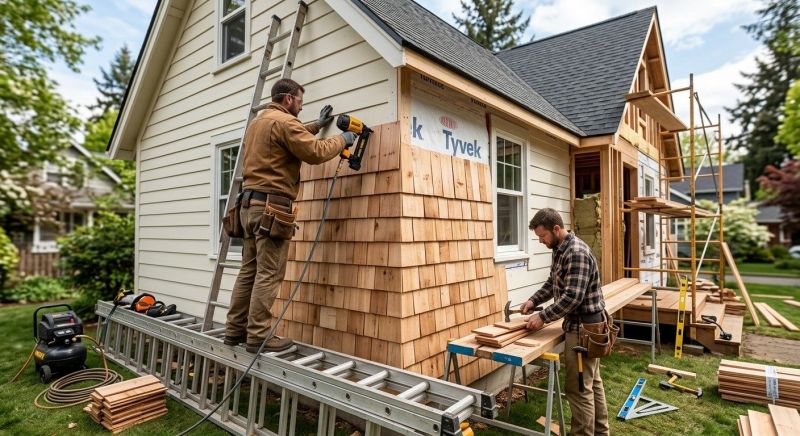 Barn Wood Siding Installation in Boston, MA