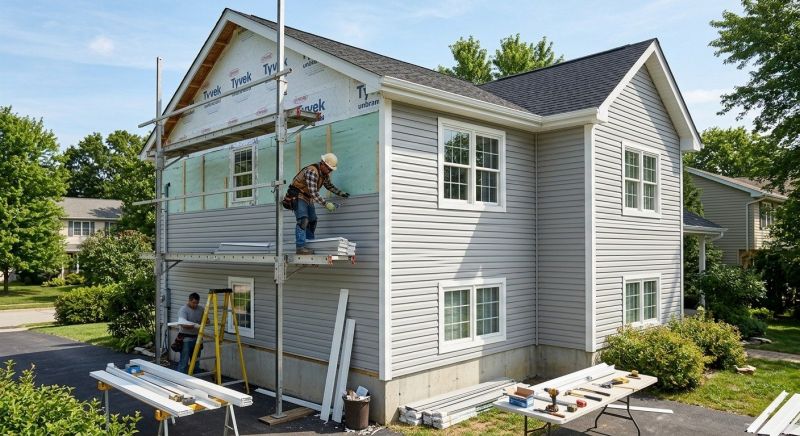 Damaged Siding Replacement in Norwalk, CT