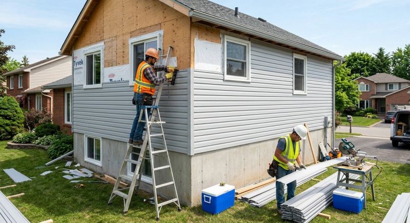 Horizontal Siding Installation in West Hartford, CT