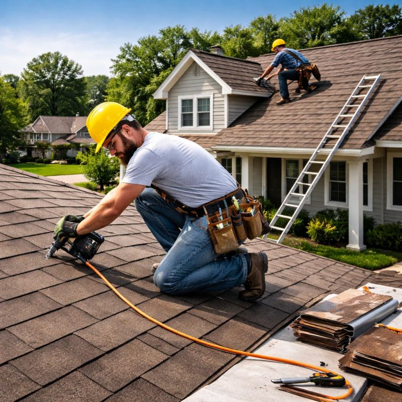 House Roof Installation in Framingham, MA