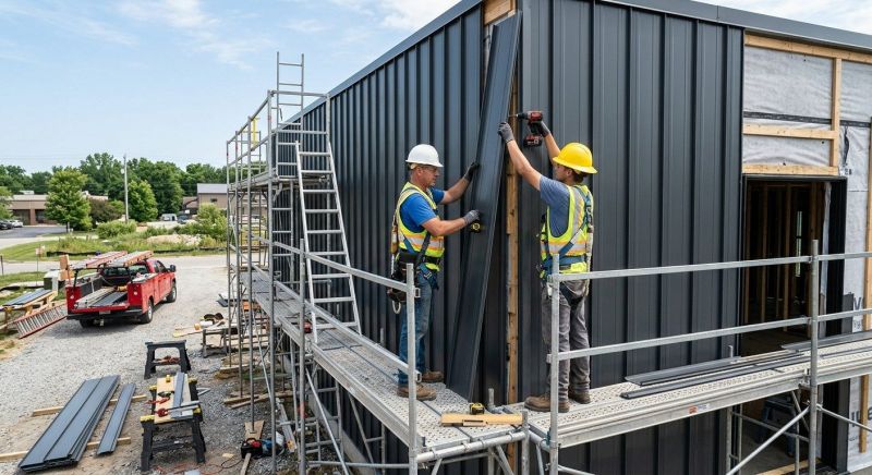 Metal Barn Siding Installation in Norwalk, CT