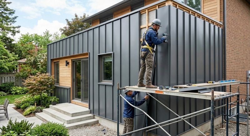 Metal Cladding Installation in Boston, MA
