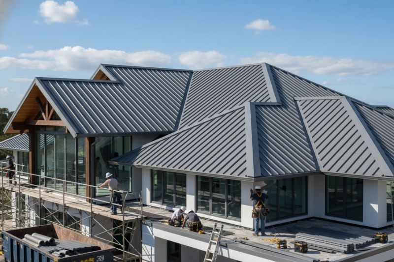 Metal Roof Replacement in Fredericksburg, VA