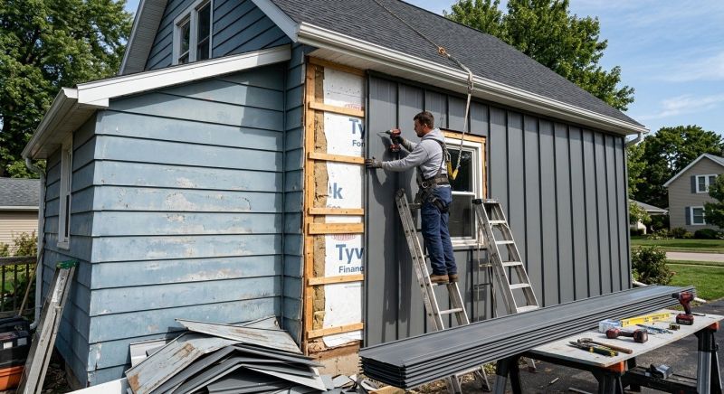Metal Siding Installation in Fairfield County, CT