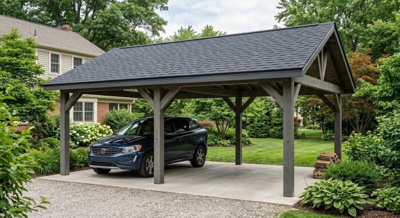 Porch Roofing Installation in Worcester, MA