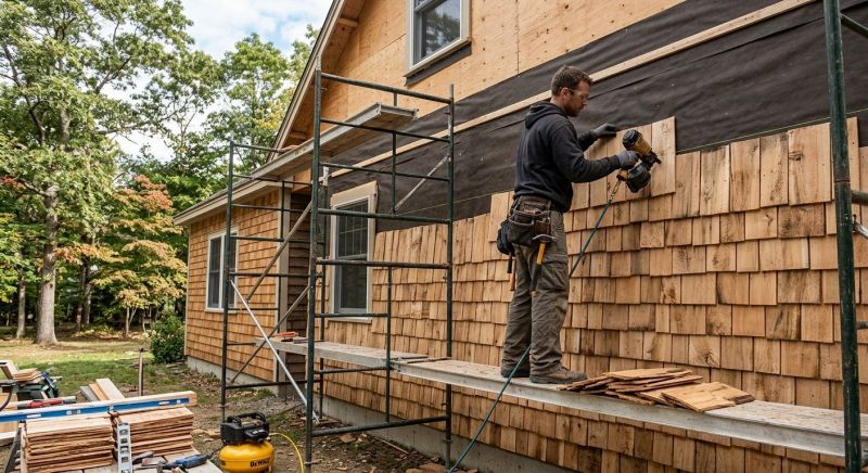 Shake Siding Installation in Boston, MA