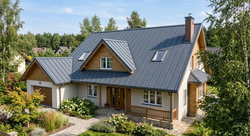 Steel Roof Replacement in Fredericksburg, VA