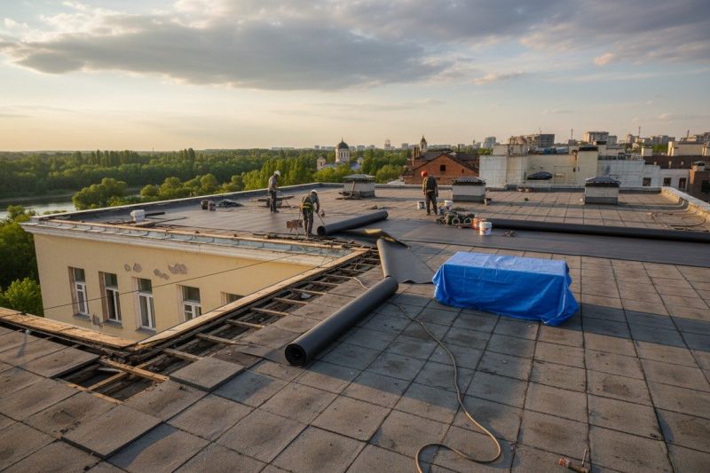 Tpo Roof Replacement in Alexandria, VA