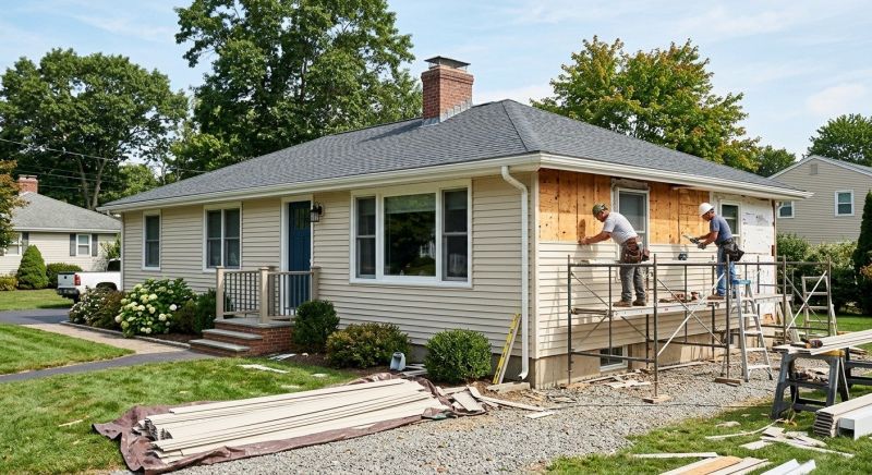 Vertical Siding Replacement in West Hartford, CT