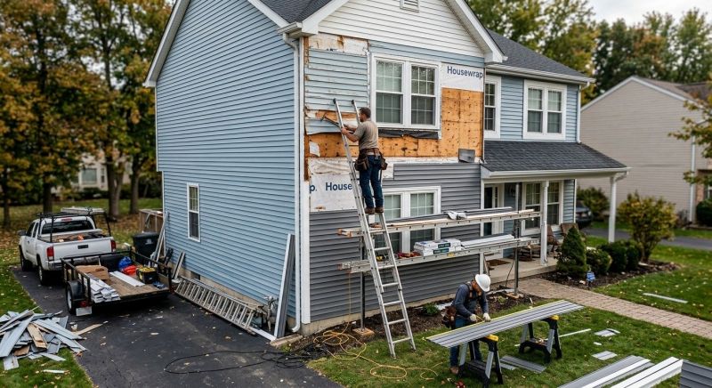 Vertical Siding Replacement in Norwalk, CT