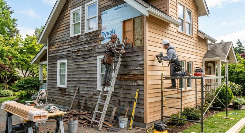 Wood Siding Replacement in Fairfield County, CT